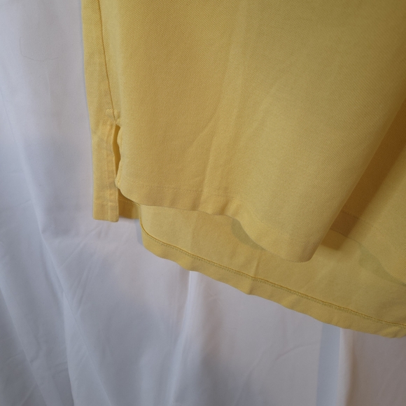 Polo by Ralph Lauren Men's Bright Yellow Polo Shirt Size L - Picture 3 of 9